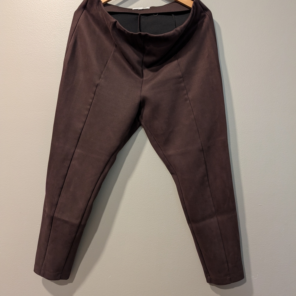 LOFT Suede Women's Casual Pants Size XL